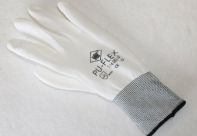 PU-Flex Schildershanschoen, wit
